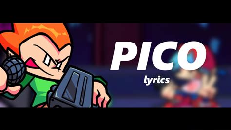 pico lyrics song
